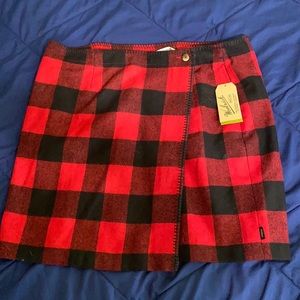 Wool rich Buffalo plaid shirt